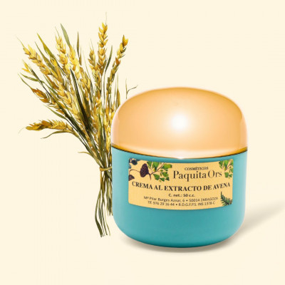 CREMA AL EXTRACTO DE AVENA...
