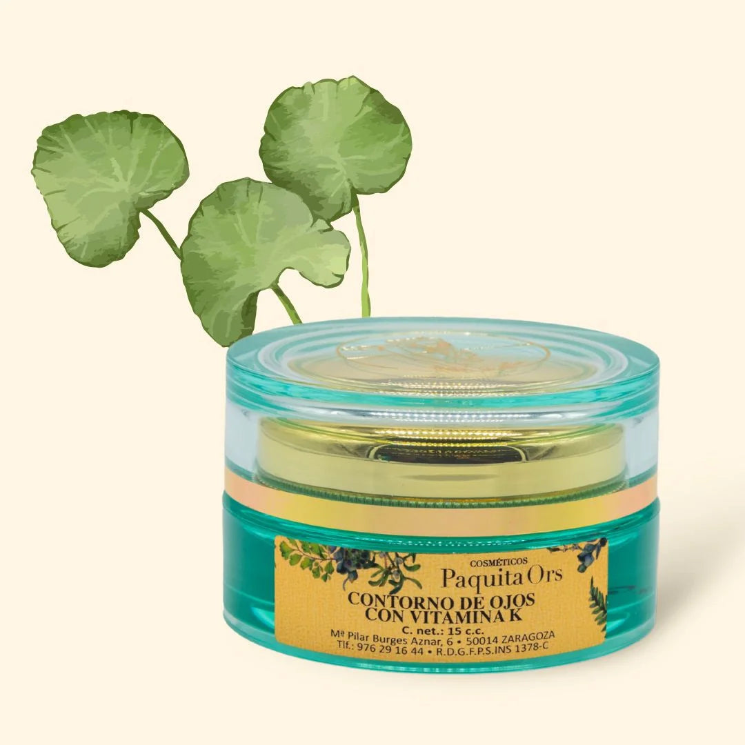 CREMA CONTORNO DE OJOS CON VITAMINA K