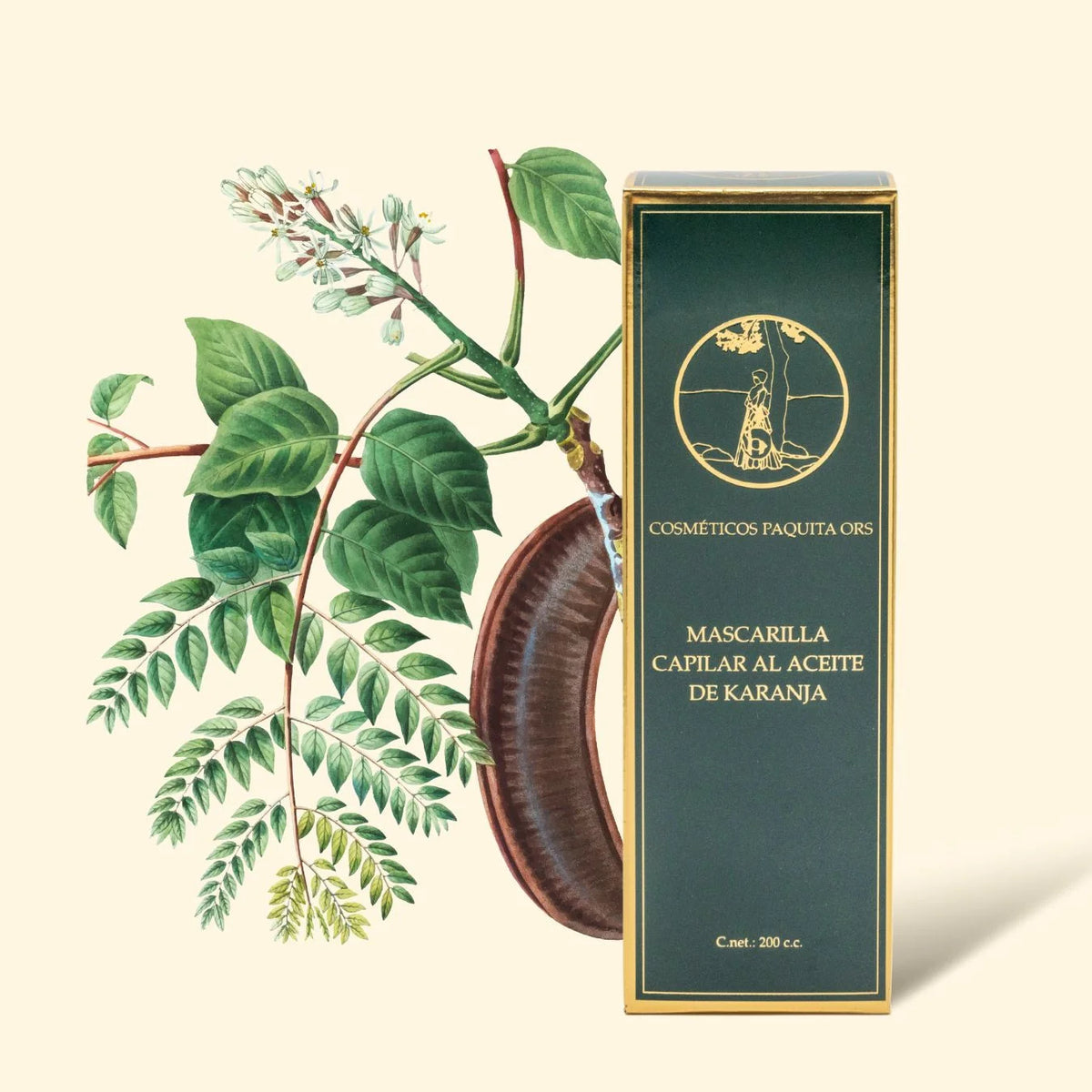 MASCARILLA CAPILAR AL ACEITE DE KARANJA 200ml