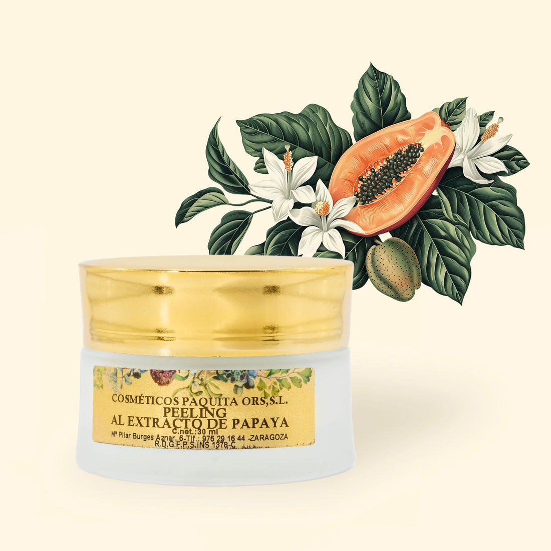 PEELING AL EXTRACTO DE PAPAYA 30ml