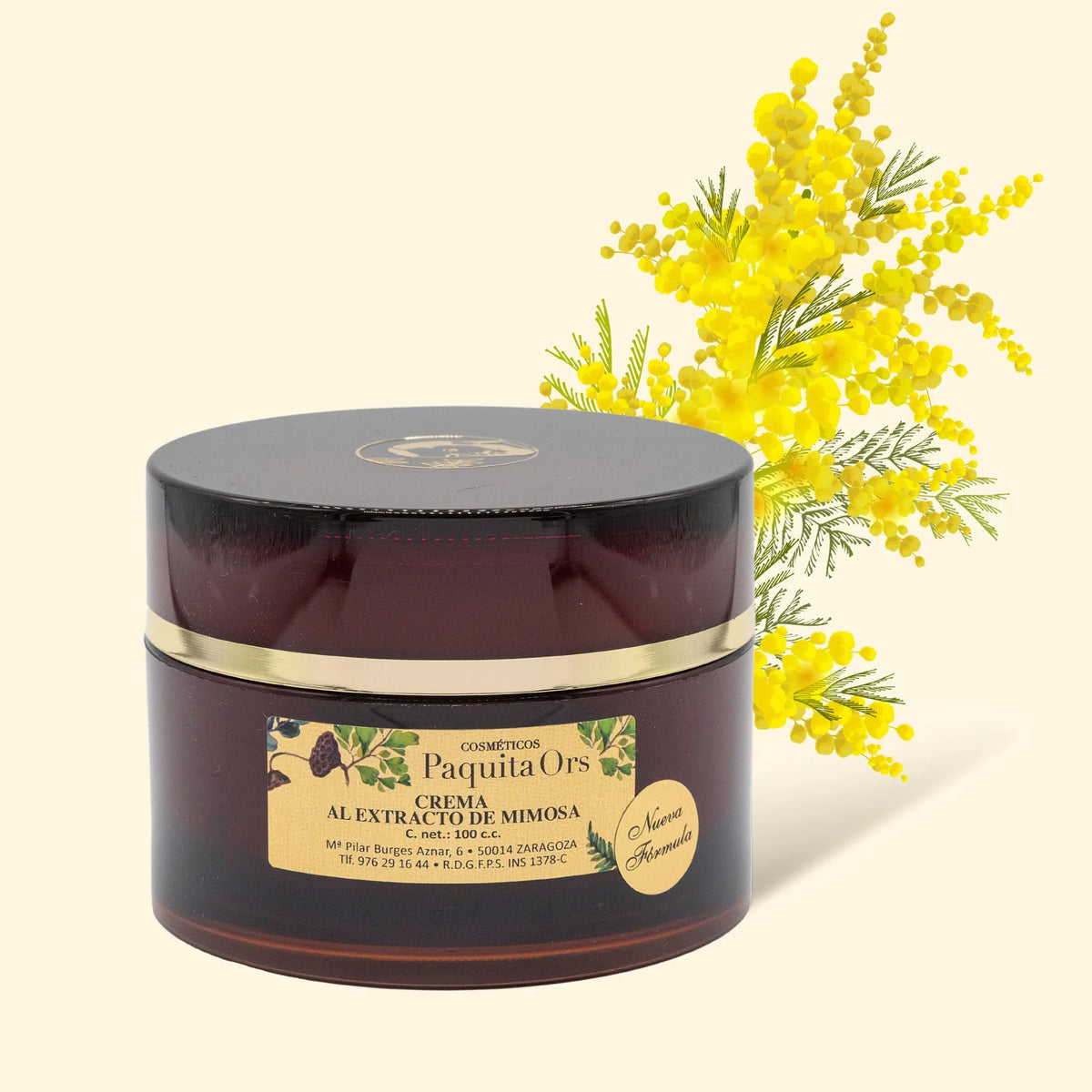 CREMA AL EXTRACTO DE MIMOSA MASCULINA