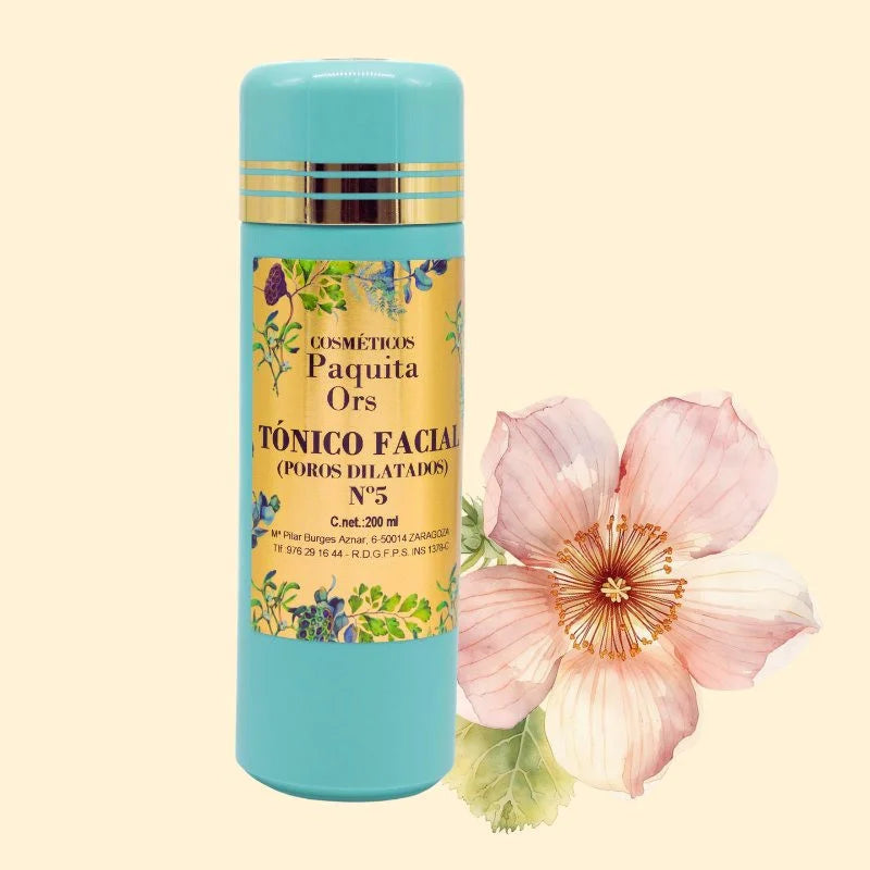 TÓNICO FACIAL (POROS DILATADOS) Nº5  200ml